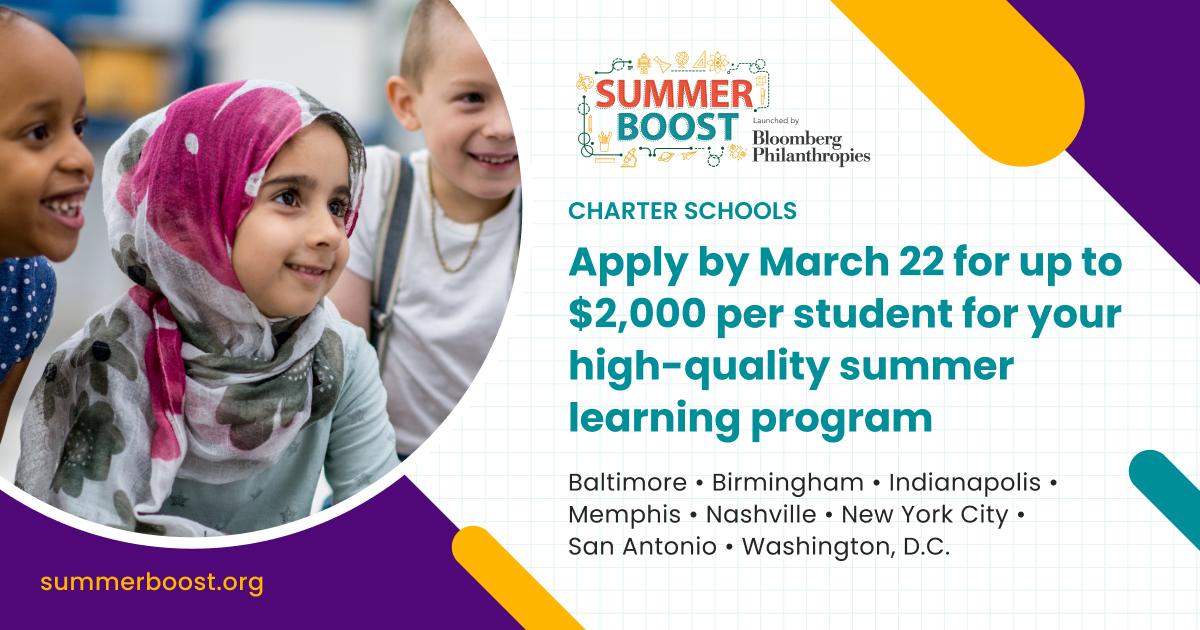 Summer Boost by Bloomberg Philanthropies